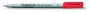 Alkoholmentes marker, OHP, 0,6 mm, STAEDTLER Lumocolor® 316 F, piros
