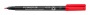 Alkoholos marker, OHP, 0,6 mm, STAEDTLER Lumocolor® 318 F, piros