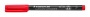 Alkoholos marker, OHP, 0,6 mm, STAEDTLER 'Lumocolor® 318 F', piros