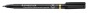 Alkoholos marker, 0,6 mm, STAEDTLER Lumocolor® special 319 F, fekete