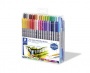 Rostirón készlet, 0,8/3,0 mm, kétvégű, STAEDTLER® 3200, 72 különböző szín