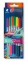 Rostirón készlet, 1/3 mm, kétvégű, kimosható, STAEDTLER® '3280', Multiverzum 1, 6 különböző szín