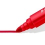 Filctoll készlet, 3 mm, háromszögletű, kimosható, STAEDTLER Noris® jumbo 328-B, 12 különböző szín