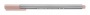 Tűfilc, 0,3 mm, STAEDTLER 'Triplus 334', antik rózsaszín