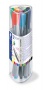 Tűfilc készlet, 0,3 mm, STAEDTLER 'Triplus 334', 12 különböző szín