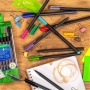 Tűfilc készlet, 0,3 mm, STAEDTLER Triplus 334, 10 különböző szín
