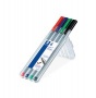 Tűfilc készlet, 0,3 mm, STAEDTLER Triplus 334, 4 különböző szín