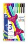 Tűfilc készlet, 0,3 mm, STAEDTLER Triplus 334, 10+3 különböző szín