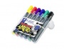 Alkoholos marker készlet, 2-5 mm, vágott, STAEDTLER Lumocolor® 350, 6 különböző szín