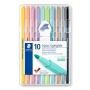 Szövegkiemelő készlet, 1-4 mm, STAEDTLER '362 C', 10 különböző szín