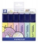 Szövegkiemelő készlet, 1-5 mm, STAEDTLER 'Textsurfer Classic Pastel 364 C', 6 különböző szín