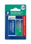 Radír, STAEDTLER 'Mars® Plastic 526 , 125 years', kék-zöld
