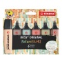 Szövegkiemelő készlet, 2-5 mm, STABILO 'BOSS original NatureColors', 6 különböző szín
