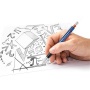Nyomósirón, 0,5 mm, STAEDTLER Mars micro 775, kék