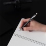Golyóstoll, 0,7 mm, nyomógombos, SCHNEIDER Slider Rave XB, fekete, kék