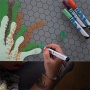 Dekormarker, akril, 4 mm, SCHNEIDER Paint-It 320, piros