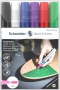 Dekormarker készlet, akril, 4 mm, SCHNEIDER 'Paint-It 320', 6 különböző szín