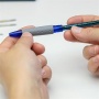 Golyóstollbetét, 0,5 mm, SCHNEIDER Slider 755, piros