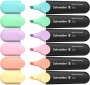 Szövegkiemelő készlet, 1-5 mm, SCHNEIDER 'Job Pastel', 6 különböző pasztell szín