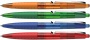 Golyóstoll, 0,5 mm, nyomógombos, SCHNEIDER 'Loox', kék
