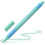 Golyóstoll, 0,7 mm, kupakos, SCHNEIDER Slider Edge XB Pastel, menta