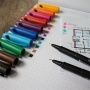 Tűfilc, 0,4 mm, SCHNEIDER Topliner 967, fekete