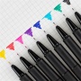 Tűfilc, 0,4 mm, SCHNEIDER Topliner 967, fekete