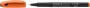 Tűfilc, 0,4 mm, SCHNEIDER Topliner 967, narancssárga