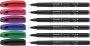 Tűfilc készlet, 0,4 mm, SCHNEIDER 'Topliner 967', 6 különböző szín