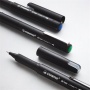 Tűfilc, 0,4 mm, STABILO dr!ver, zöld