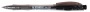 Golyóstoll, 0,38 mm, nyomógombos, STABILO 'Liner 308', fekete