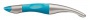Rollertoll, 0,5 mm, jobbkezes, metál/neonkék tolltest, STABILO 'EasyOriginal Start', kék