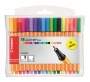 Tűfilc készlet, 0,4 mm, STABILO 'Point 88 Mini Neon', 18 különböző szín
