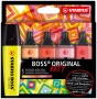 Szövegkiemelő készlet, 2-5 mm, STABILO 'BOSS original Arty', 5 meleg szín