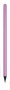 Ceruza, metál pink, rózsaszín SWAROVSKI® kristállyal, 14 cm, ART CRYSTELLA®