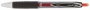Zseléstoll, 0,4 mm, nyomógombos, UNI 'UMN-207 Signo', piros