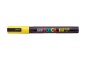 Dekormarker, 0,9-1,3 mm, UNI Posca PC-3M, sárga
