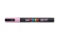 Dekormarker, 0,9-1,3 mm, UNI 'Posca PC-3M', világos rózsaszín