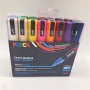 Dekormarker készlet, 1,8-2,5 mm, UNI Posca PC-5M, 16 különböző szín