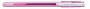 Golyóstoll, 0,24 mm, kupakos, rózsaszín tolltest, UNI 'SX-101 Jetstream', kék