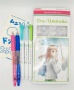 Írószer készlet, ZEBRA Manga Set, One Umbrella, 5 darabos