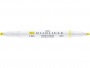 Szövegkiemelő, 1,0/3,5 mm, kétvégű, ZEBRA Mildliner Fluorescent, sárga