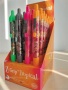 Golyóstoll display, 0,27 mm, nyomógombos, ZEBRA Z-Grip Tropical, kék, 4 különböző minta