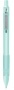 Golyóstoll, 0,27 mm, nyomógombos, zöld tolltest, ZEBRA 'Z-Grip Pastel', kék