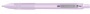 Golyóstoll, 0,27 mm, nyomógombos, lila tolltest, ZEBRA 'Z-Grip Pastel', kék
