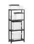 Polcrendszer, 4 polccal, 60 cm, KETER Plus Shelf
