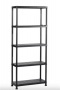 Polcrendszer, 5 polccal, 75 cm, KETER 'Plus Shelf'