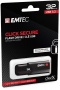 Pendrive, 32GB, USB 3.2, titkosított, EMTEC B120 Click Secure