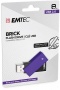Pendrive, 8GB, USB 2.0, EMTEC 'C350 Brick', lila