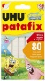 Gyurmaragasztó, 80 kocka/csomag, UHU Patafix